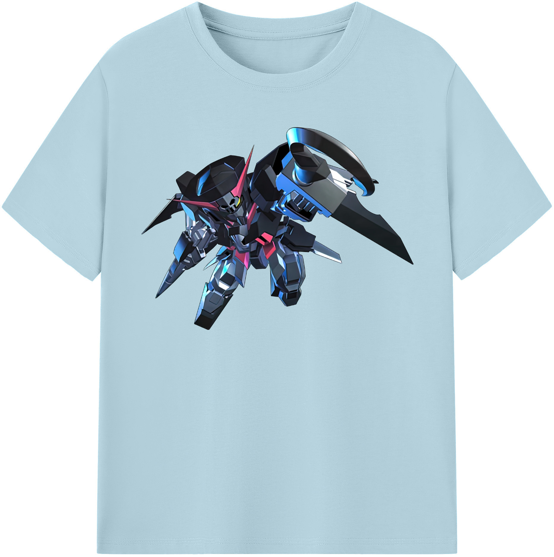 （画像用） 機動戦士ガンダム Mobile Suit Gundam 綿100％半袖Tシャツ（フロントプリント）